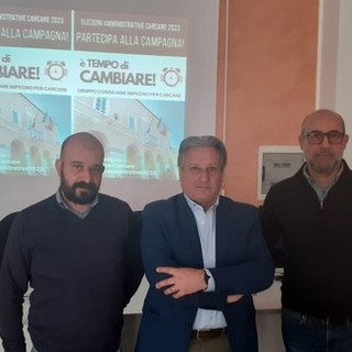 Nella foto Simone Ziglioli, Rodolfo Mirri e Massimo Marini