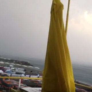 Bomba d'acqua ad Albisola, piove nel savonese