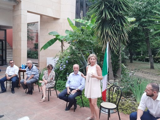 L'avvocato Pasquali durante la presentazione della candidatura alle Regionali 2020 L'avvocato Pasquali durante la presentazione della candidatura alle Regionali 2020