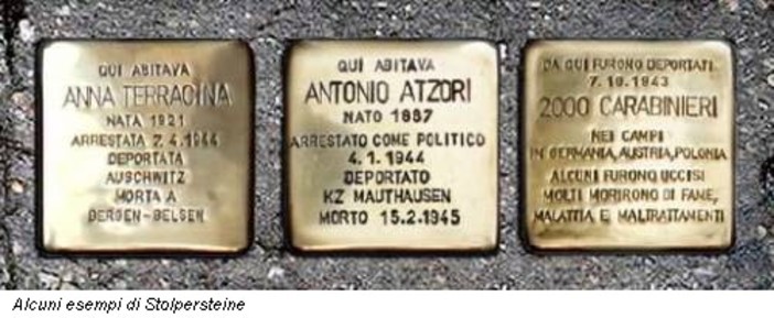 Giornata della memoria, un monumeto duraturo alla memoria degli ebrei con le "pietre di inciampo": una proposta di Nicolick