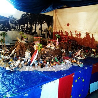 Nella foto: il presepe "marinaro" della Compagnia di San Pietro Nella foto: il presepe "marinaro" della Compagnia di San Pietro
