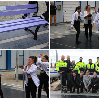 Non trascurare i disturbi alimentari: a Finale inaugurata la nuova "panchina lilla", seconda in Liguria (FOTO)