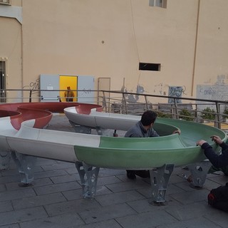 A Loano taglio del nastro per la "Pista delle biglie", aperta anche ai bambini in carrozzella