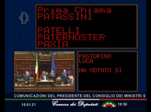 Luca Pastorino (Leu) sul Governo: &quot;Conte ha convinto Camera, ora Senato accolga suo appello&quot;