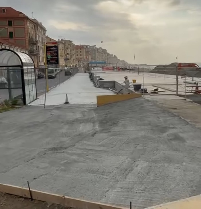 Nuova passeggiata di levante a Varazze, stop ai lavori: riprenderanno a settembre-ottobre Nuova passeggiata di levante a Varazze, stop ai lavori: riprenderanno a settembre-ottobre