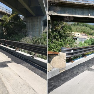 Loano, sospesi i lavori sul ponte dei Meceti, il 15 luglio la riapertura