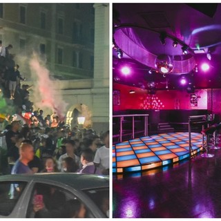 Delirio nelle piazze, discoteche ancora chiuse. I locali non ci stanno: "Non riapriremo per passare da untori"