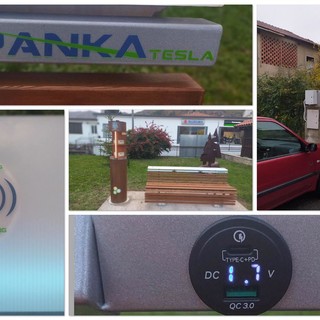 Pallare sempre più green: installate tre colonnine di ricarica per auto elettriche, e-bike e smartphone (FOTO)