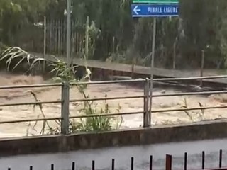 Il torrente Pora a Perti Il torrente Pora a Perti