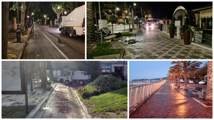 Albenga, si lavora alla pulizia e alla manutenzione del verde pubblico nel centro cittadino