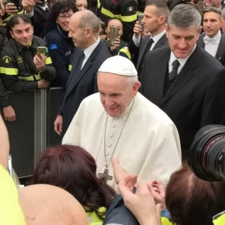 Il gruppo intercomunale Val Merula e Montarosio in udienza da Papa Francesco (FOTO)
