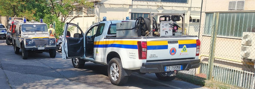 Incendio in centro a Quiliano: intervento tempestivo dei vigili del fuoco e della protezione civile