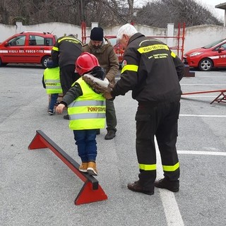 Savona, vigili del fuoco per un giorno: Pompieropoli pronta a conquistare i bambini