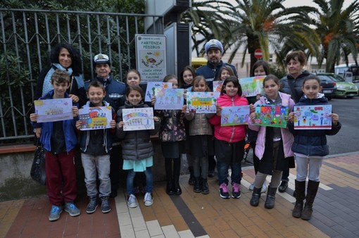 A Loano a scuola con il Pedibus