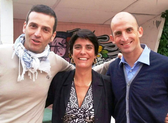 Da sinistra a destra: Dario Lavagna, Cristina Battaglia, Matteo Polletti