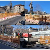 Savona, riprendono i lavori dal ponte di Santa Rita fermi dallo scorso ottobre Savona, riprendono i lavori dal ponte di Santa Rita fermi dallo scorso ottobre