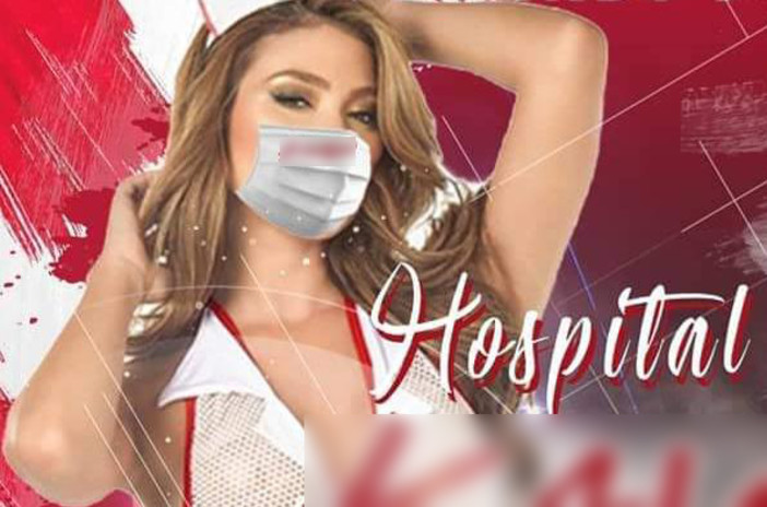 Sexy infermiera per promuovere party, l'Ordine: "Irrispettoso, dà l'immagine degli ospedali come luoghi promiscui" Sexy infermiera per promuovere party, l'Ordine: "Irrispettoso, dà l'immagine degli ospedali come luoghi promiscui"