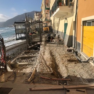Alassio, partiti i lavori del secondo lotto di Passeggiata Baracca
