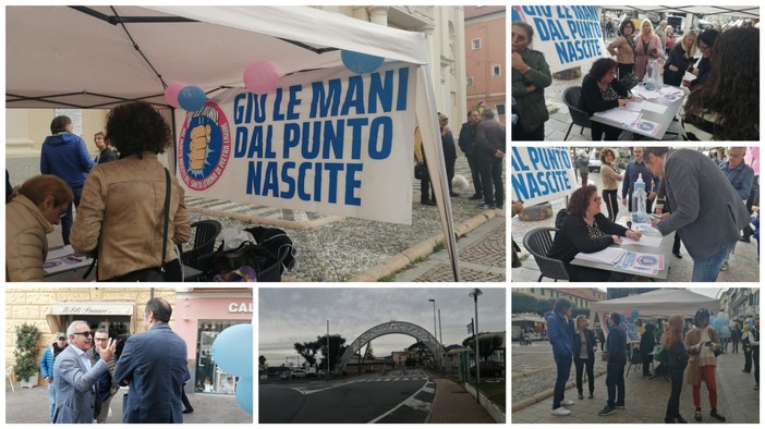 Il comitato "Nascere a Pietra" ancora in piazza per rilanciare l'appello: "Santa Corona sede opportuna per un Punto Nascite" (FOTO e VIDEO) Il comitato "Nascere a Pietra" ancora in piazza per rilanciare l'appello: "Santa Corona sede opportuna per un Punto Nascite" (FOTO e VIDEO)