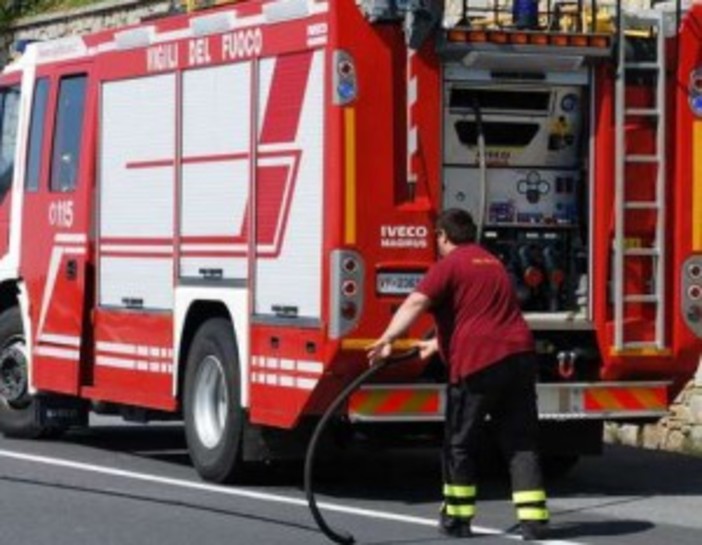 Incendio all'Artigo di Cairo Montenotte