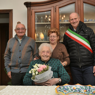 Alassio, 101 candeline per Giovanna Lorenzati