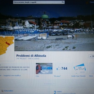 La pagina facebook "Problemi di Albisola"