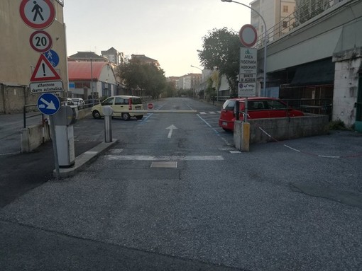 Savona, aperto il parcheggio a rotazione ubicato in via Saredo