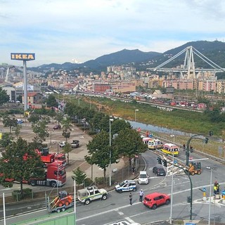 Emergenza Ponte Morandi, Regione Liguria: attivato fondo di garanzia da 2 milioni di euro per imprese danneggiate