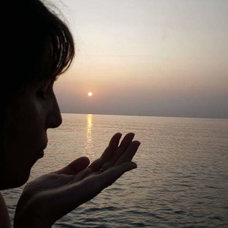 L'alba a Pietra Ligure