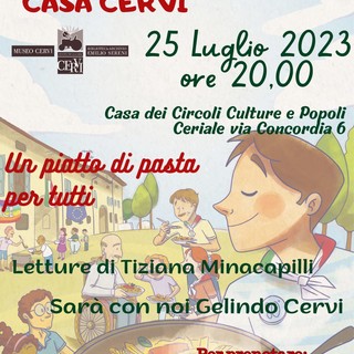 Torna la “Pastasciutta Antifascista”: il 25 luglio a Ceriale ci sarà anche Gelindo Cervi Torna la “Pastasciutta Antifascista”: il 25 luglio a Ceriale ci sarà anche Gelindo Cervi