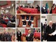 Savona, in Tribunale simbolico passaggio di testimone tra i neo avvocati e gli storici legali con più di 50-60 anni di lavoro (FOTO)
