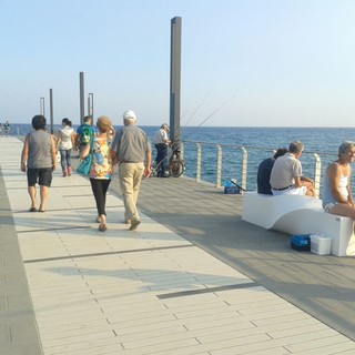 Alassio: spostato l'inizio lavori alla base del Molo Bestoso