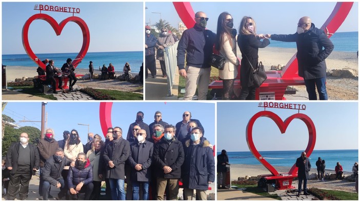 Borghetto S. Spirito, la 'Panchina dell’Amore' è realtà. Il sindaco Canepa: "Strumento di promozione turistica" (FOTO e VIDEO) Borghetto S. Spirito, la 'Panchina dell’Amore' è realtà. Il sindaco Canepa: "Strumento di promozione turistica" (FOTO e VIDEO)