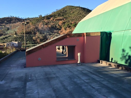 Palestra comunale di via Accame a Tovo, proseguono gli interventi di sistemazione: a febbraio inaugurazione