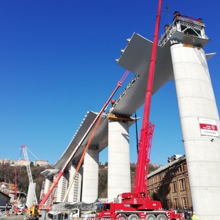 Ammaloramento elicoidale del Morandi, Autostrade: &quot;Sarà pronta per l'apertura del nuovo ponte&quot;