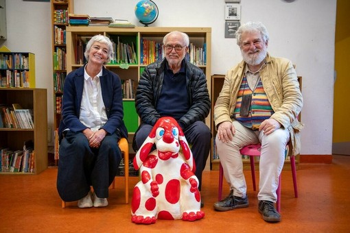 Francesca Vettori con Francesco Altan al Festival Matota