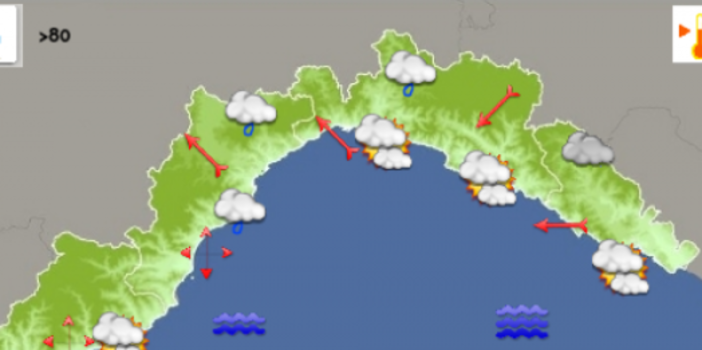 Meteo: sarà un lunedì 28 settembre nuvoloso su savonese e genovese Meteo: sarà un lunedì 28 settembre nuvoloso su savonese e genovese