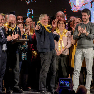 Albenga, la fotogallery del Premio Fionda di Legno 2019 consegnato a Don Ciotti