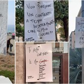 Savona, i versi del "Poeta del rione" conquistano la città. Chi è l'autore dei versi affissi nelle vie del centro?