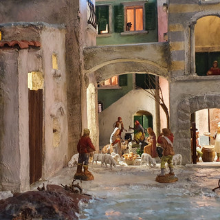 Celle trasportata a Milano grazie al presepe realizzato da un turista (FOTO E VIDEO)