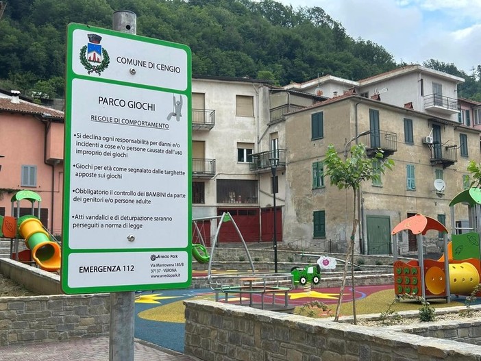 Aree gioco non sicure, Cengio Cambia interroga il sindaco: "Abbiamo ascoltato le segnalazioni dei cittadini" Aree gioco non sicure, Cengio Cambia interroga il sindaco: "Abbiamo ascoltato le segnalazioni dei cittadini"
