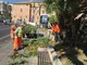 Albenga: smontato il palco in piazza del Popolo, interventi radicali di pulizia