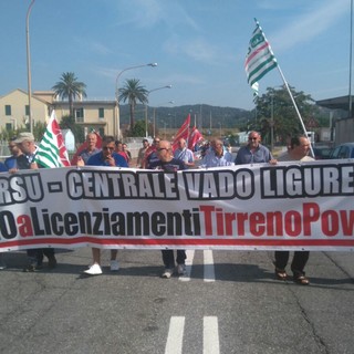 Sciopero nazionale di Tirreno Power: i lavoratori di Vado in corteo