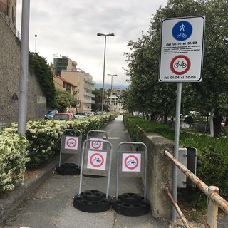 Albissola, passeggiata degli Artisti vietata alle biciclette da aprile a fine settembre. Sindaco Nasuti: "Sensibilizziamo i cittadini"