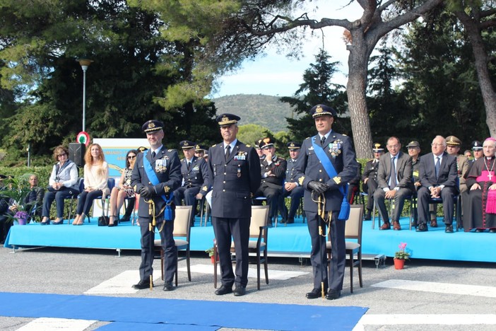 Cambio di comando al distaccamento dell'Aeronautica Militare di Andora