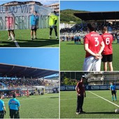 Pietra Ligure, in 800 allo stadio per ricordare Mirko Oddonetto (FOTO) Pietra Ligure, in 800 allo stadio per ricordare Mirko Oddonetto (FOTO)