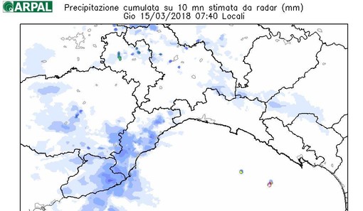 Maltempo, scatta l'allerta meteo per piogge diffuse e temporali