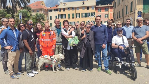In carrozzina o bendati per comprendere la disabilità: i candidati finalesi alla prova della "Passeggiata a ostacoli" In carrozzina o bendati per comprendere la disabilità: i candidati finalesi alla prova della "Passeggiata a ostacoli"