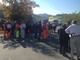 Immagini della protesta