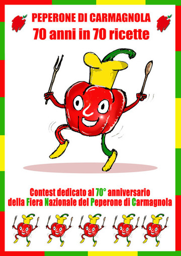Prorogata al 14 agosto la scadenza del contest nazionale dedicato al Peperone di Carmagnola in occasione del 70° anniversario della Fiera del Peperone di Carmagnola Prorogata al 14 agosto la scadenza del contest nazionale dedicato al Peperone di Carmagnola in occasione del 70° anniversario della Fiera del Peperone di Carmagnola